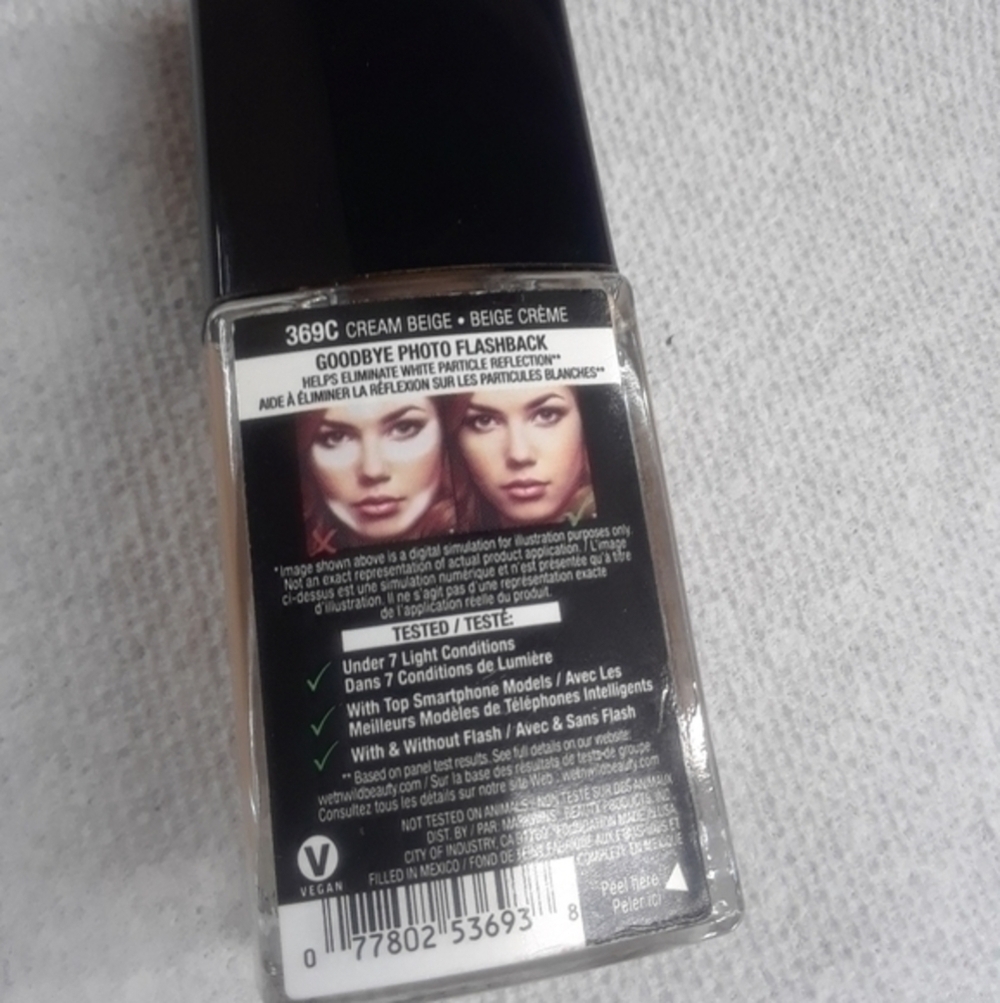 🛍Wet N Wild Photofocus Golden Beige Foundation - Picture 3 of 4